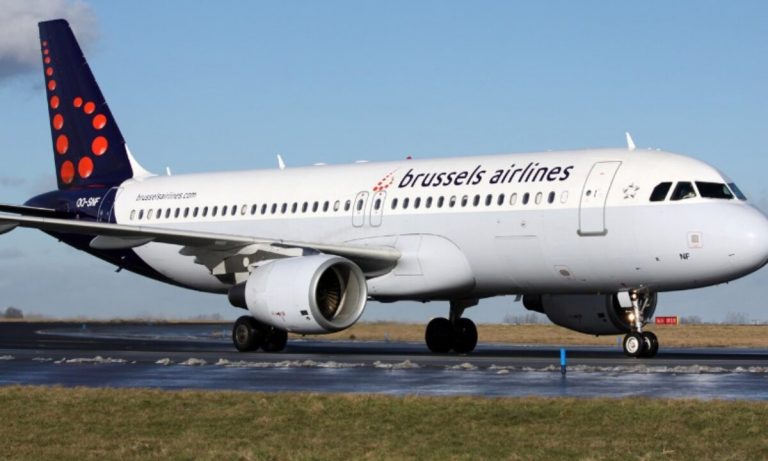 Brussels Airlines Airbus A320 suffers hard landing at Madrid 1200x720 1 768x461
