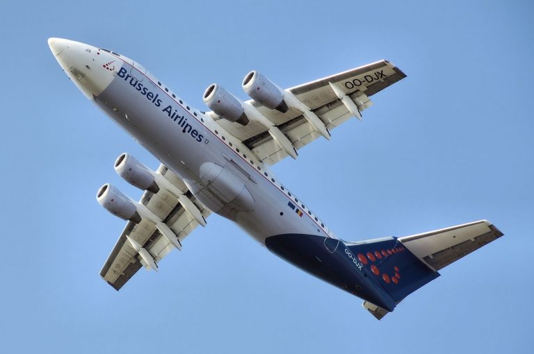 Brussels Airlines Avro RJ85 768x510